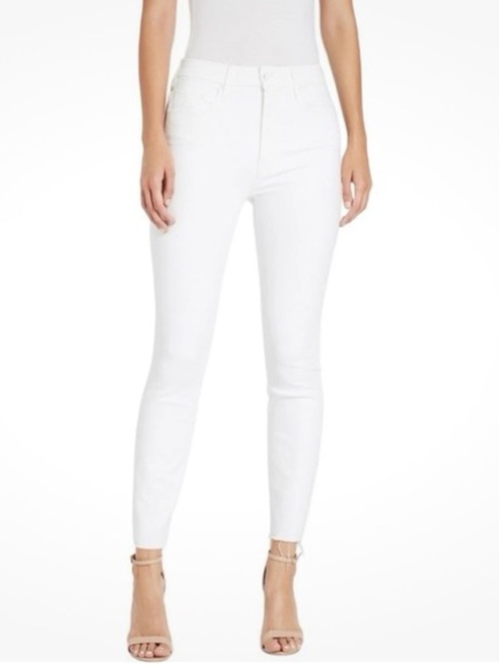 MOTHER High Waisted Looker Ankle - Fairest Of Them All